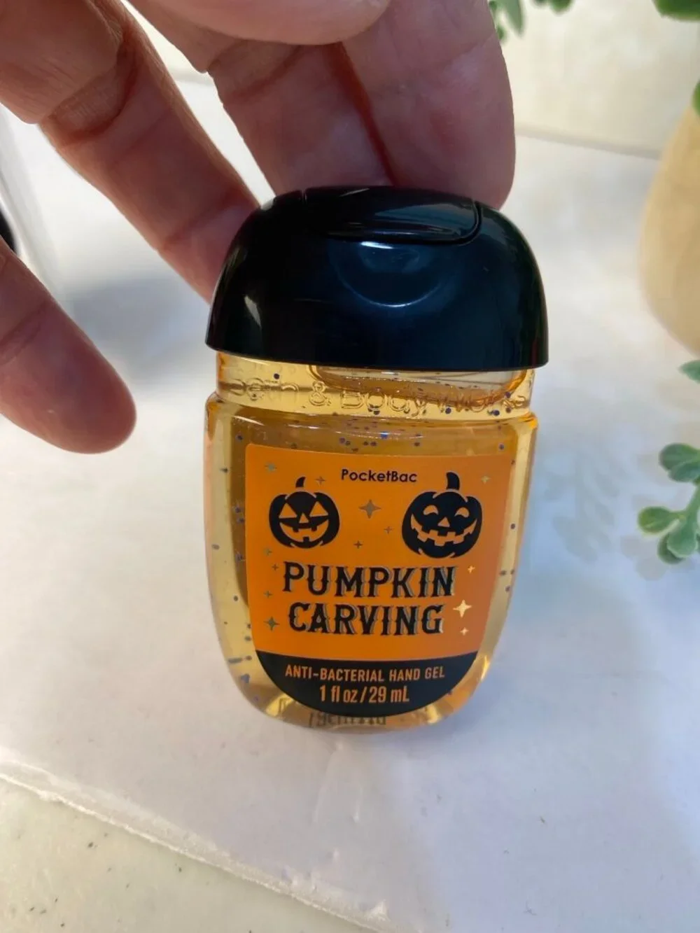 Light-up Cauldron PocketBac Holder & Hand Sanitizer Halloween BBW